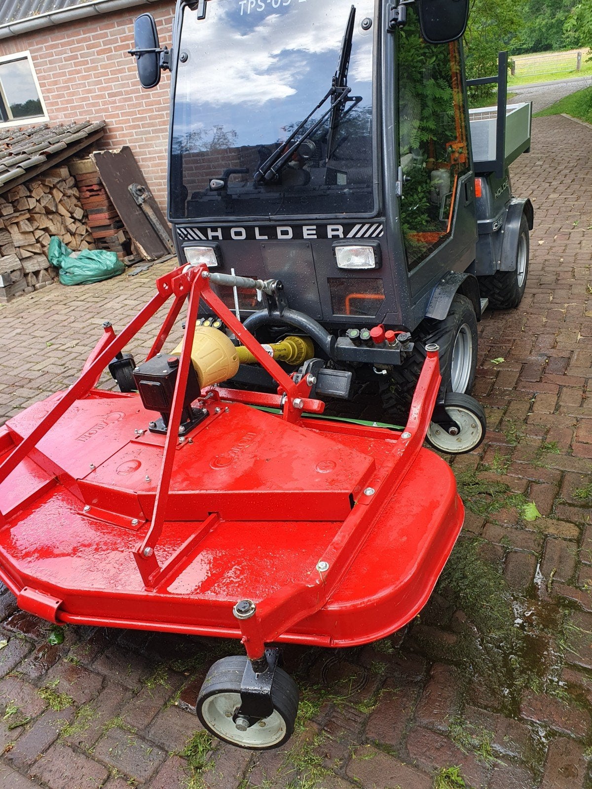 Caroni cirkelmaaier weidebloter 1.80 mtr en balenklem, Zakelijke goederen, Ophalen, Weidebouw
