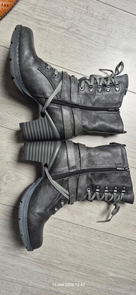 Mustang dames veterlaarzen met hak, maat 42, Kleding | Dames, Schoenen, Lage of Enkellaarzen, Ophalen of Verzenden, Zo goed als nieuw