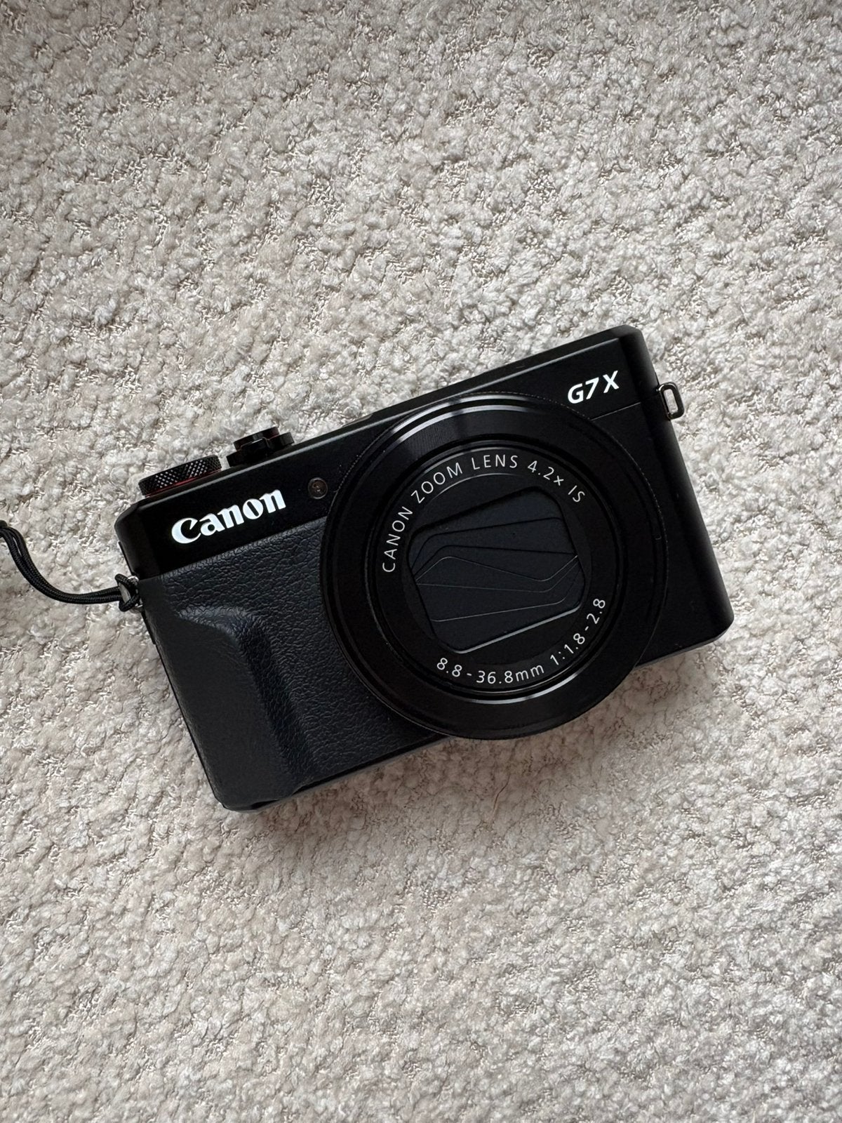Canon PowerShot G7X Mark II, met hoesje | Zo goed als nieuw, Ophalen, Zo goed als nieuw, Canon, 4 t/m 7 keer