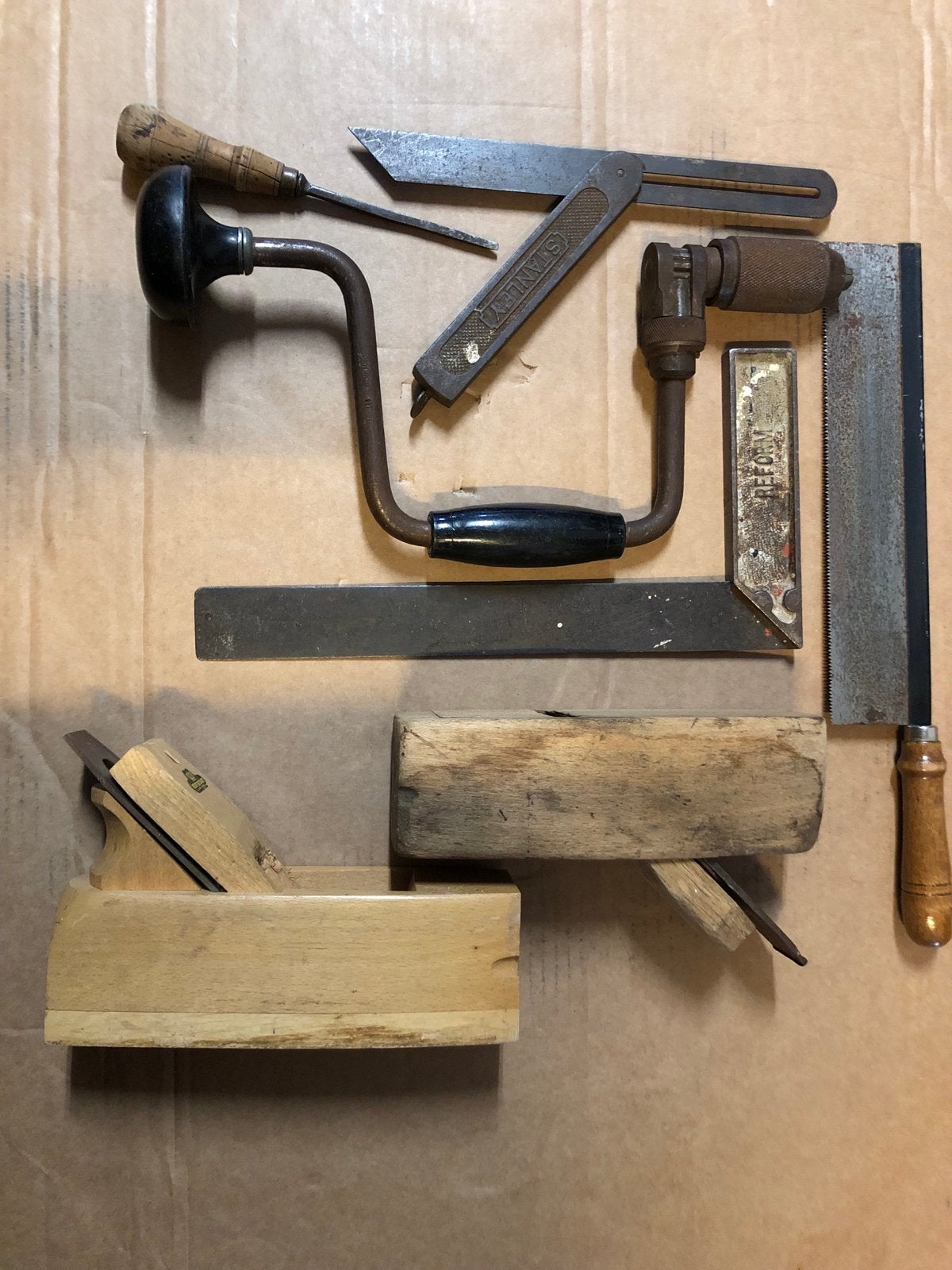 Oud gereedschap: schaven, zagen en meer, Antiek en Kunst, Antiek | Gereedschap en Instrumenten, Ophalen of Verzenden