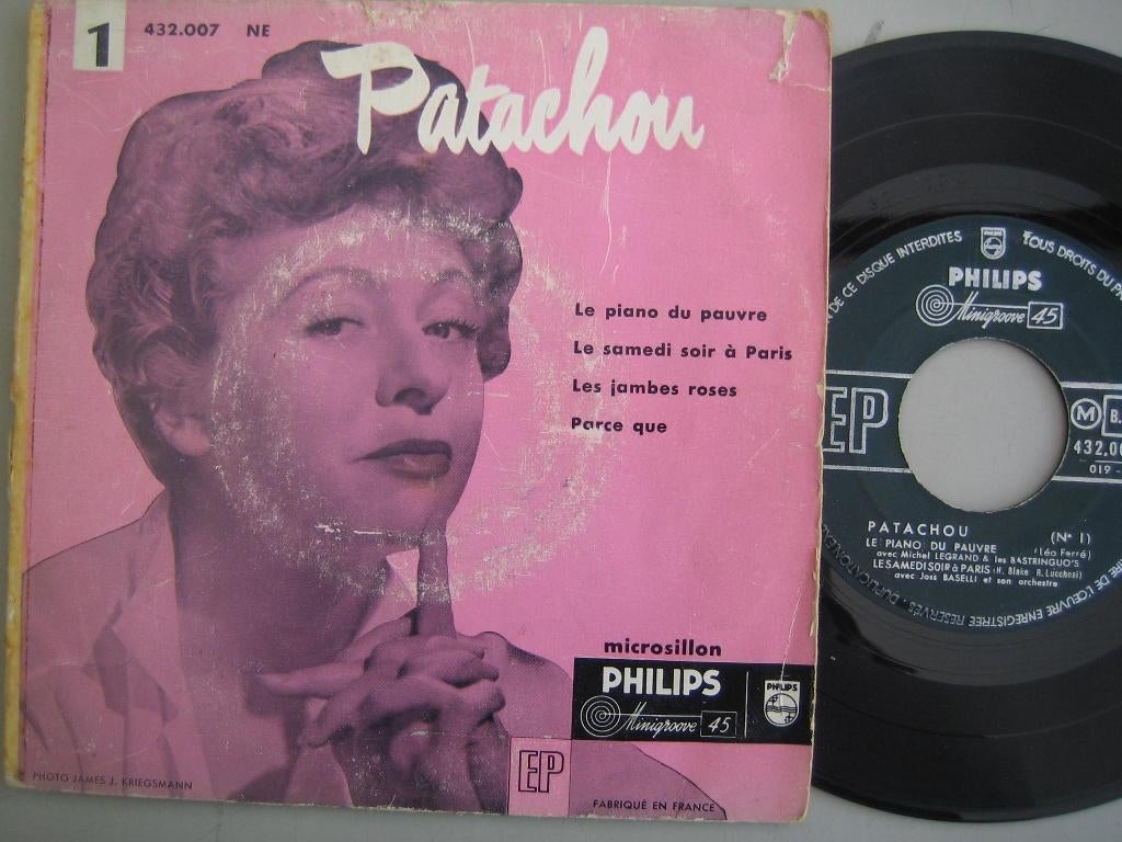 Patachou, Gebruikt, 7 inch, Single, Ophalen of Verzenden