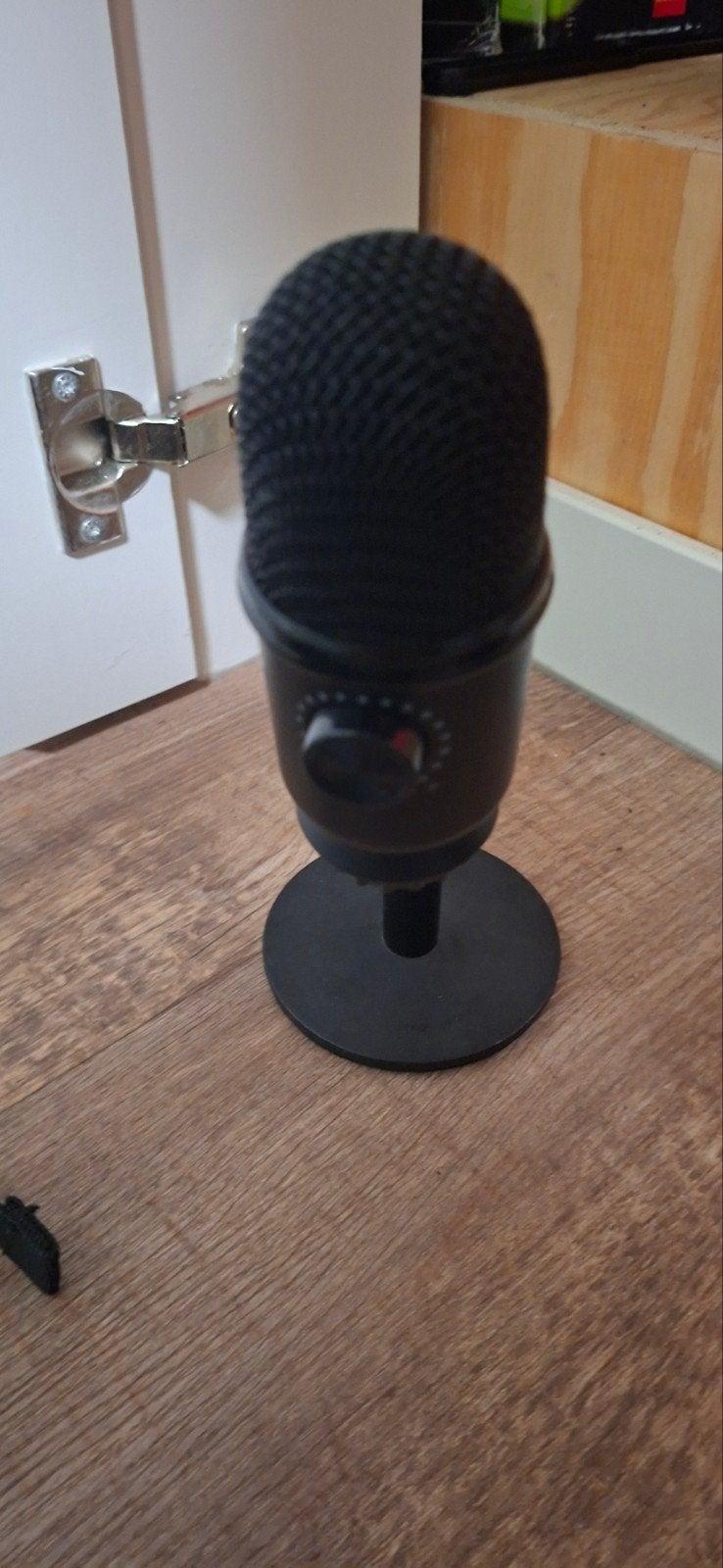Compacte USB Microfoon met Tafelstandaard, Muziek en Instrumenten, Ophalen of Verzenden, Gebruikt, Studiomicrofoon