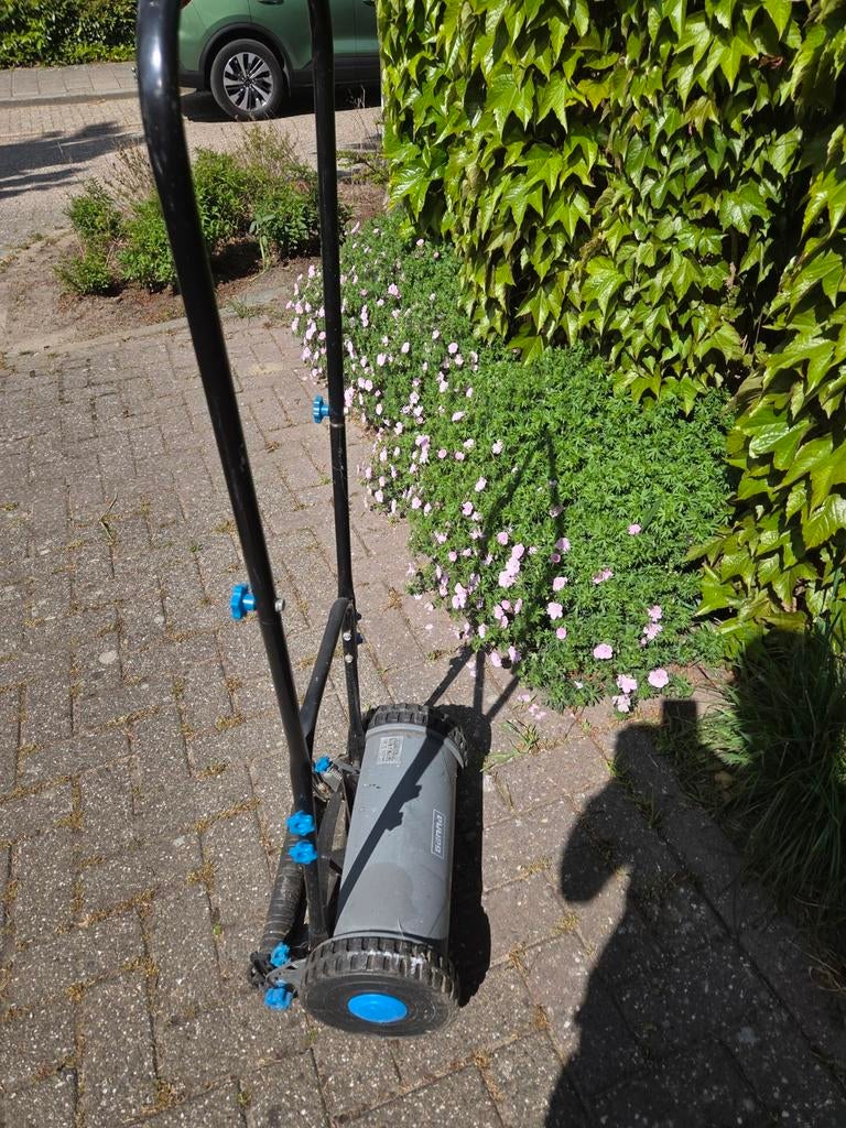 Gamma handgrasmaaier - Perfect voor kleine gazons, Gebruikt, Handgrasmaaier, Minder dan 30 cm, Ophalen of Verzenden