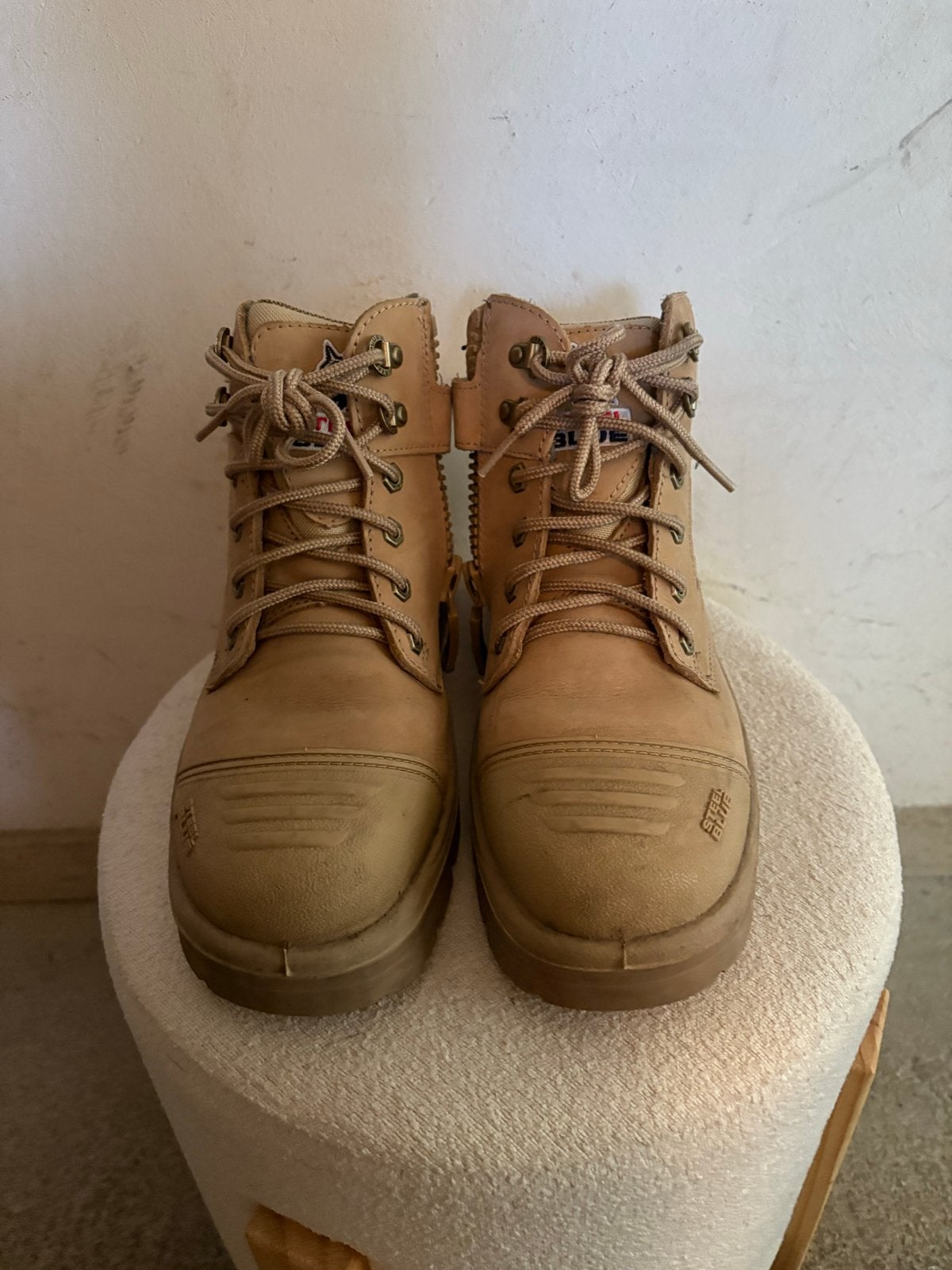 Steel Blue werkschoenen, maat 42, Bruin, Ophalen of Verzenden, Zo goed als nieuw, Werkschoenen