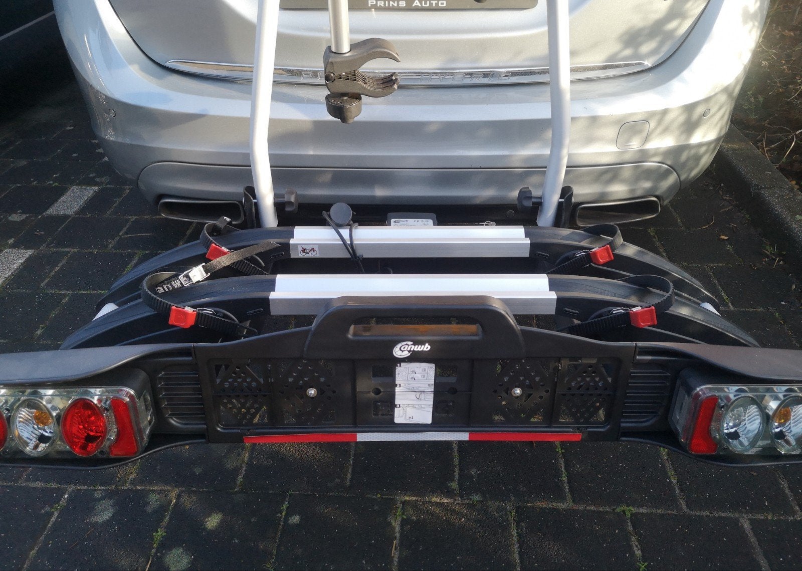 ANWB Touring ll Fietsendrager, Auto diversen, Fietsendragers, Ophalen, Elektrische fiets, Zo goed als nieuw, 2 fietsen