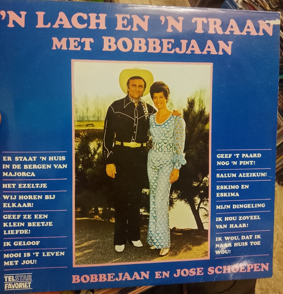 Bobbejaan - N'Lach En N'Traan, Cd's en Dvd's, Vinyl | Nederlandstalig, LP, Gebruikt, Verzenden, Schlager