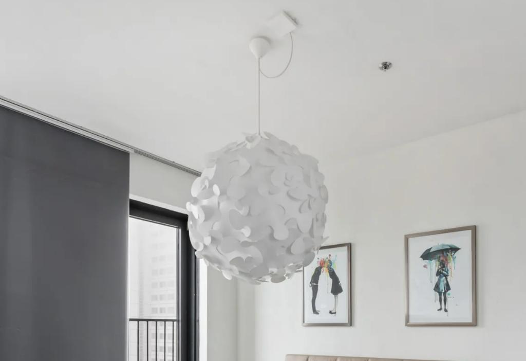 VITA Lora XL - Hanglamp - Ø75 cm - Wit - incl. wit koord, Ophalen, 50 tot 75 cm, Nieuw, Modern design