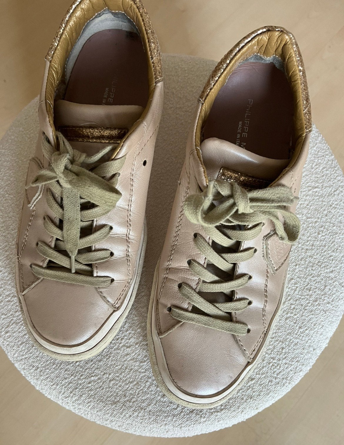 Philippe Model sneakers oud rose / beige maat 39, PHILIPPE MODEL, Ophalen of Verzenden, Sneakers of Gympen, Roze
