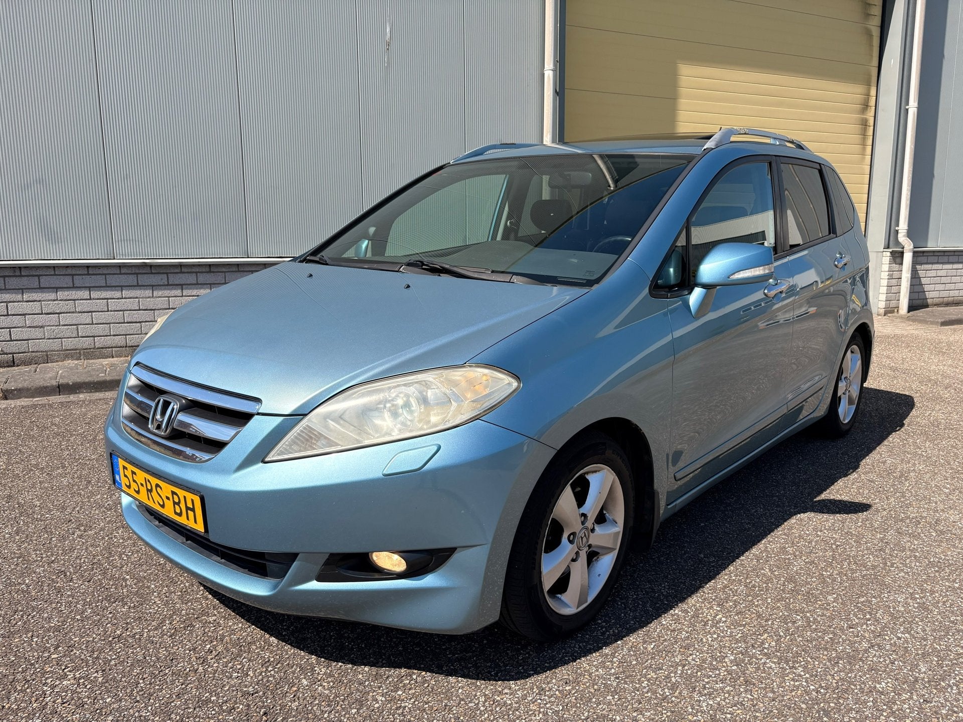 Honda FR-V 2.0i Executive, Auto's, Honda, Voorwielaandrijving, Stof, Gebruikt, Zwart