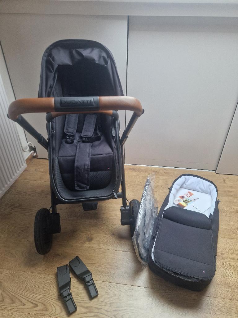 Dubatti kinderwagen 2 in 1, Zo goed als nieuw, Met reiswieg, Ophalen, Kinderwagen