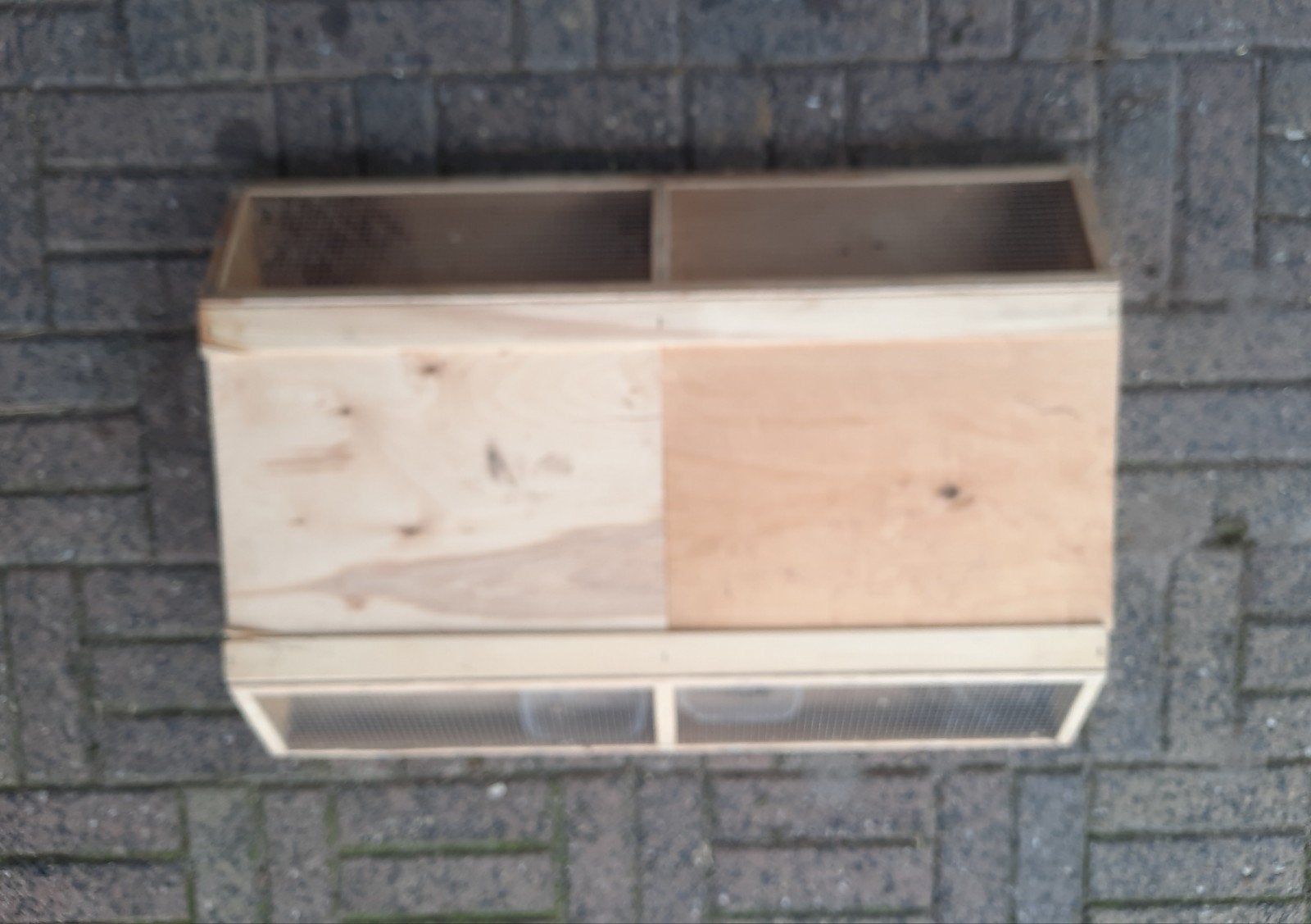 transport kisten, Ophalen, Rechthoekig, Hout, Minder dan 30 cm