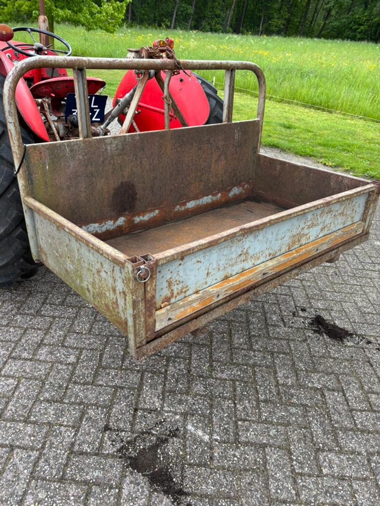 Pz grondbak transportbak, Ophalen, Gebruikt