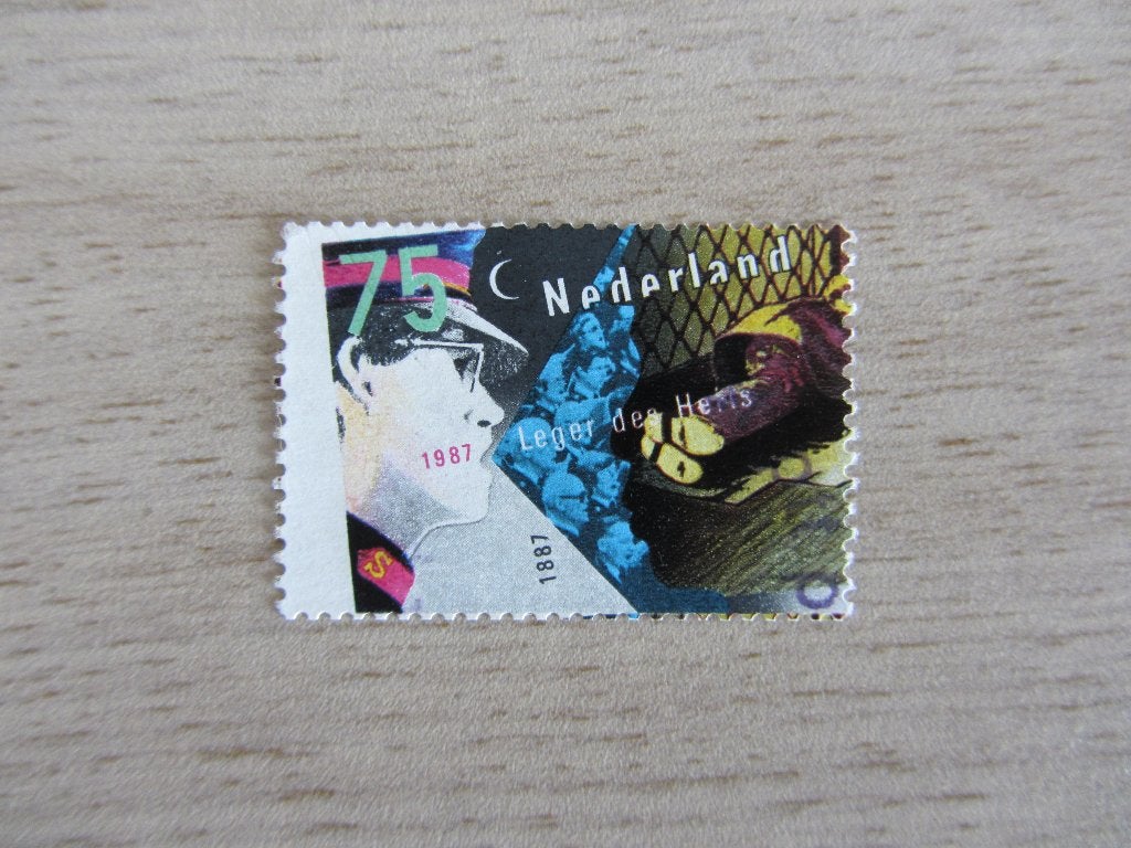 Nederland 1987 100 jaar Leger des Heils Postzegel, Ophalen of Verzenden, Na 1940, Postfris