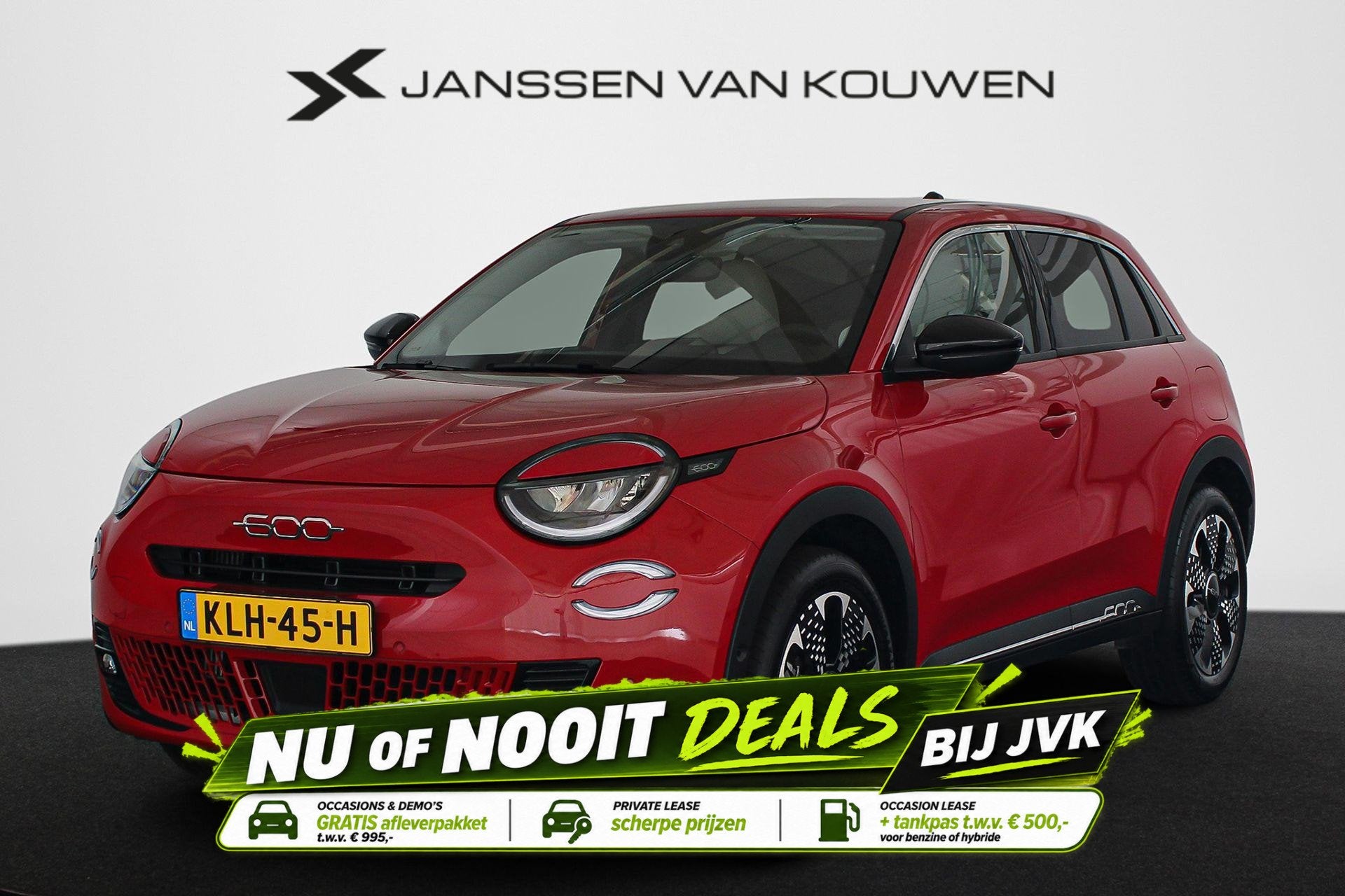 Fiat 600 1.2 Hybrid La Prima Stoelverwarming Massage Achteru