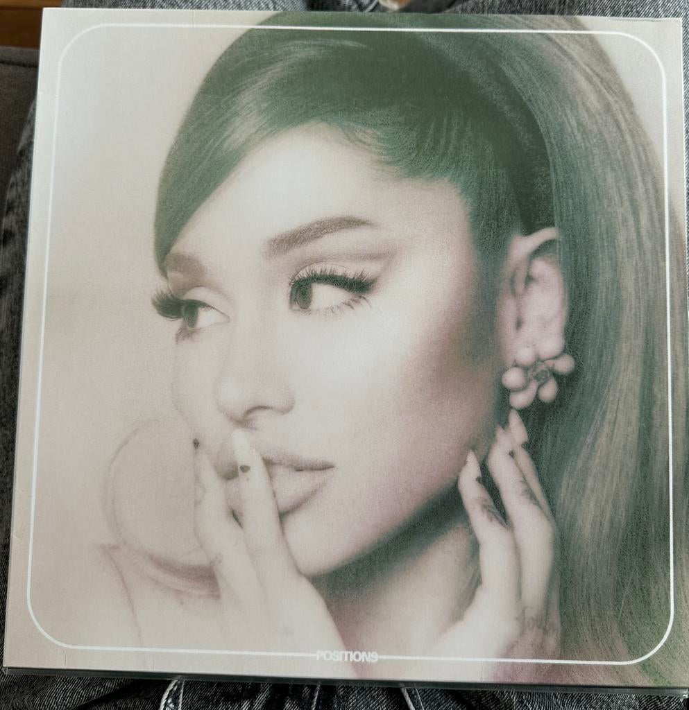 LP Ariana Grande - positions coke bottle clear vinyl, Ophalen, Zo goed als nieuw, 12 inch