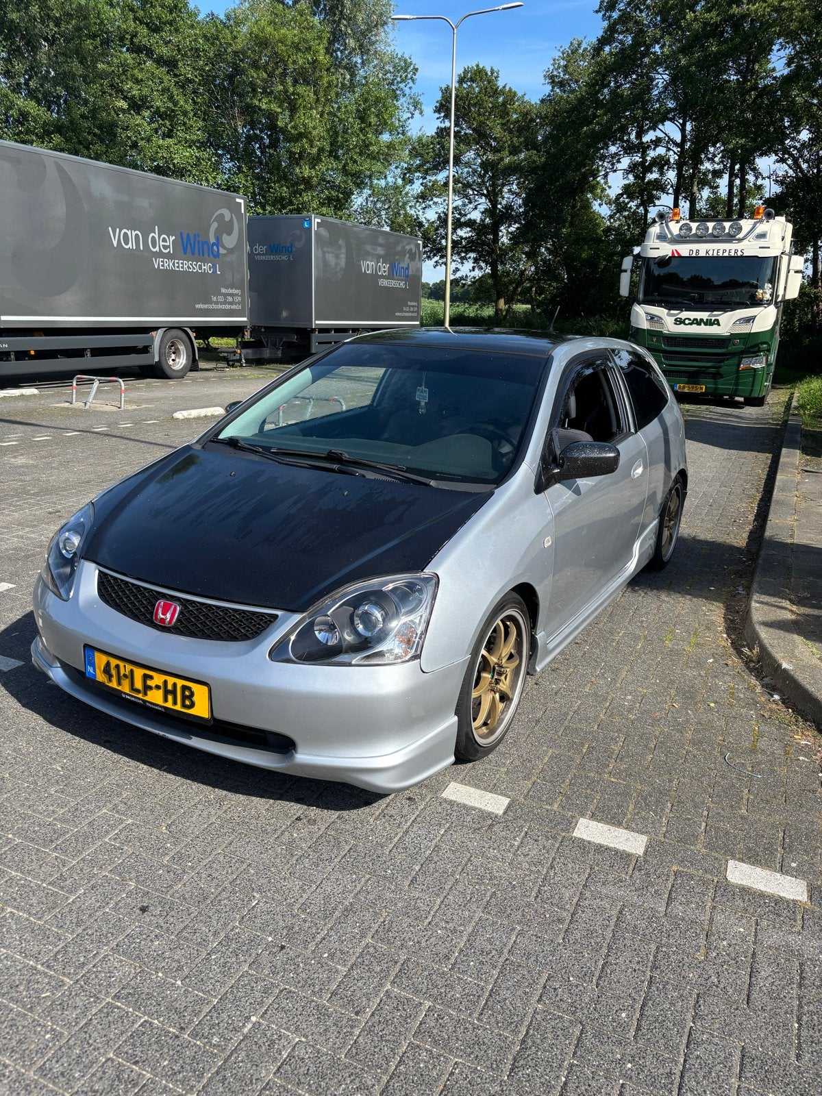 Honda Civic 1.6 I ES 2002 Grijs, Voorwielaandrijving, 15 km/l, 4 cilinders, 1590 cc