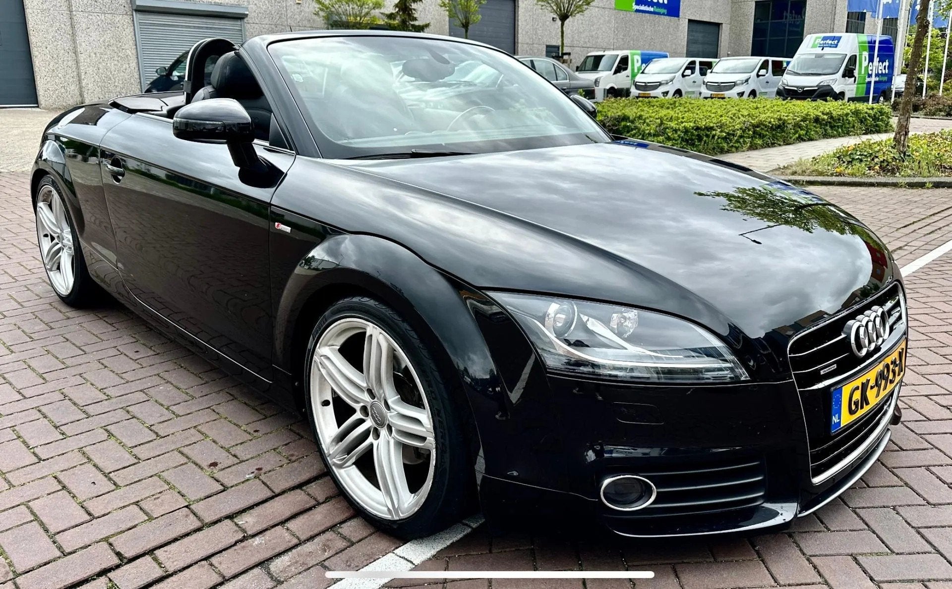 Audi TT Roadster 2.0 TFSI quattro Pro Line S /APK/RIJKLAAR, Auto's, Automaat, Euro 5, Gebruikt, Zwart