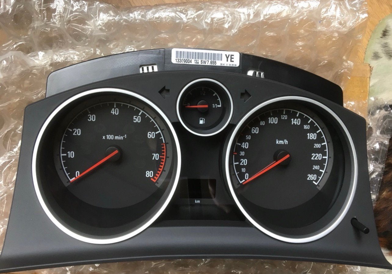 Tellerset/Instrumentenpaneel Opel B Zafira/H Astra, Ophalen of Verzenden, Opel