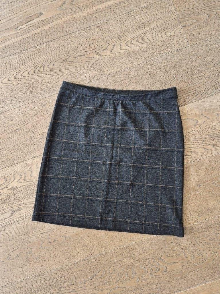 Rok grijs Hema maat M dames, Maat 38/40 (M), Ophalen of Verzenden, Zo goed als nieuw, Grijs