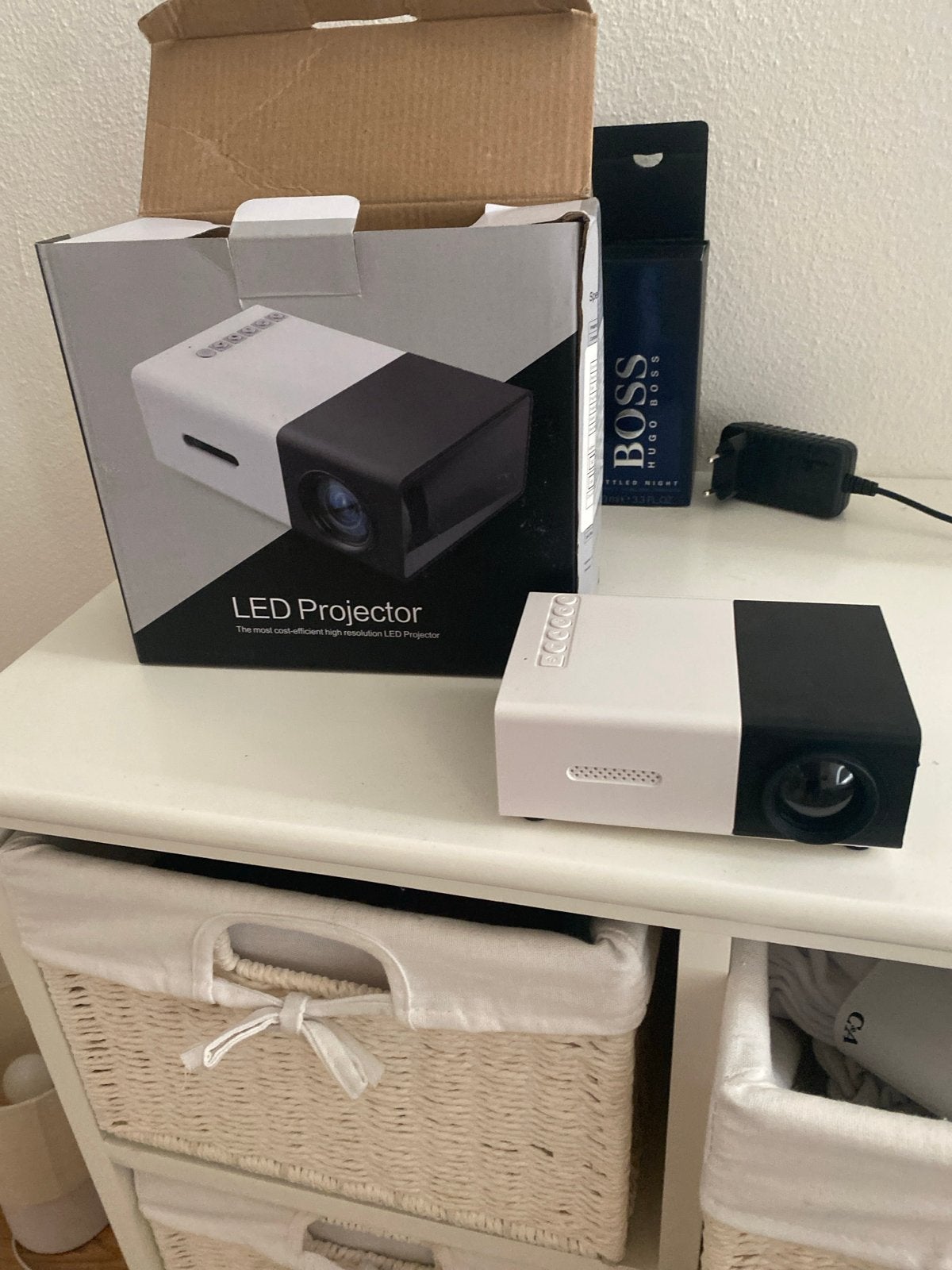 Nieuwe LED Projector - Compact en Draagbaar, Ophalen, Nieuw, LED, Overige resoluties