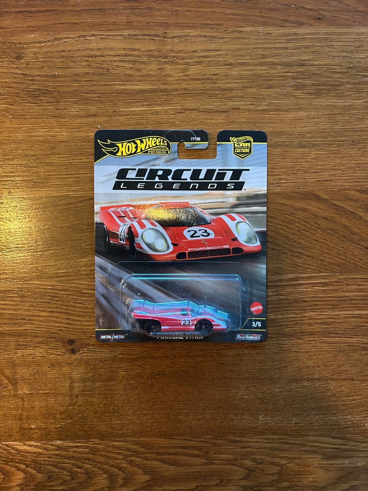 HotWheels Premium Porsche 917 KH, Hobby en Vrije tijd, Modelauto's | Overige schalen, Verzenden, Zo goed als nieuw, Auto