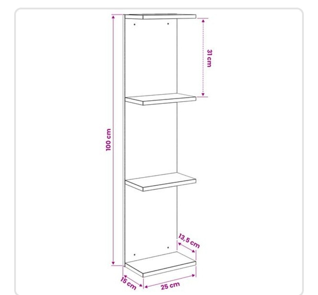 Wandplank artisanaal eiken NIEUW, Huis en Inrichting, Ophalen, Nieuw