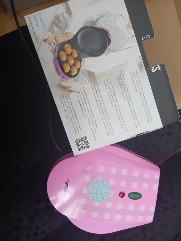 Princess Cupcake Maker - Roze, Witgoed en Apparatuur, Overige Witgoed en Apparatuur, Zo goed als nieuw, Ophalen of Verzenden