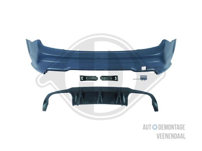 Achterbumper van een Mercedes C-Klasse, -, Nieuw, Ophalen of Verzenden, Bumper