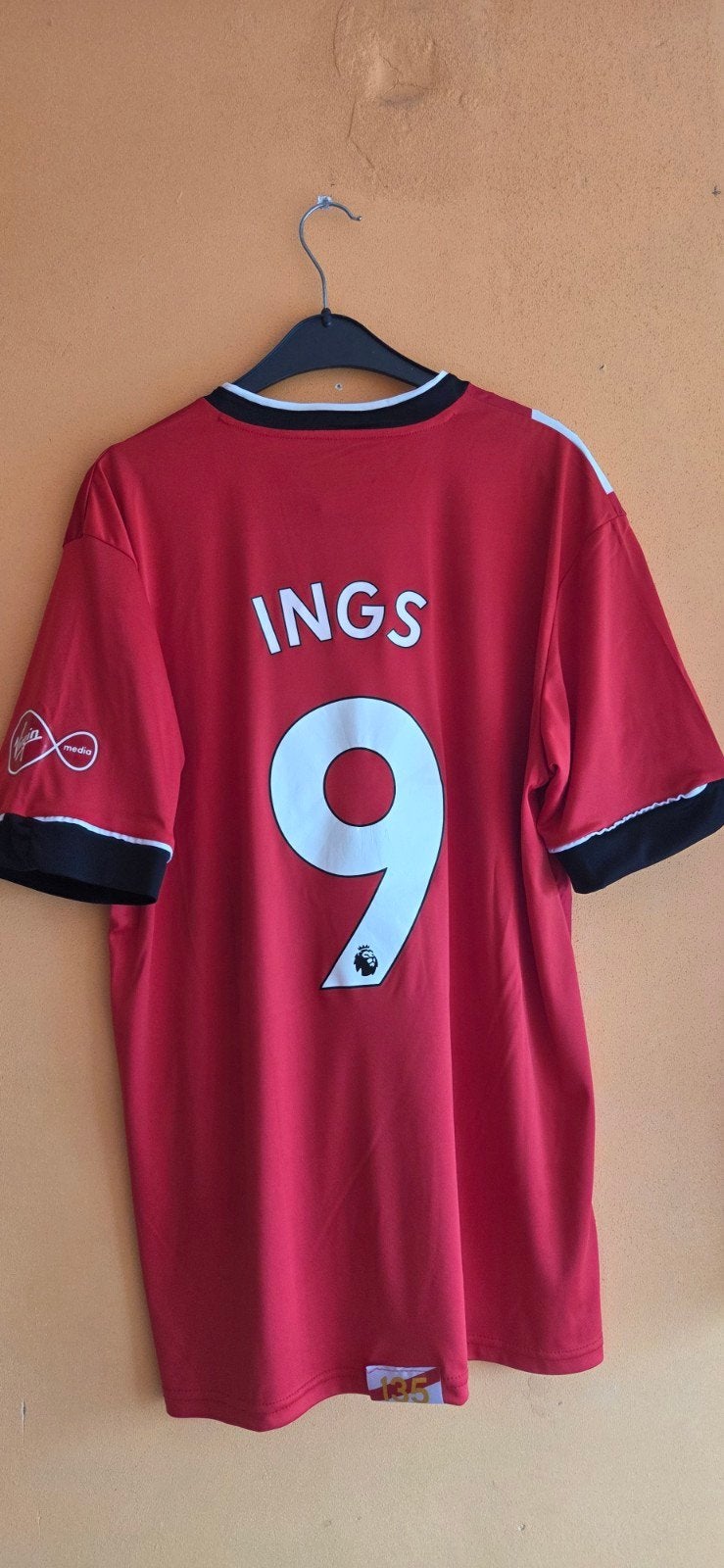 Southampton FC voetbal shirt jersey Ings XL Under Armour ., Ophalen of Verzenden, Maat 56/58 (XL), Voetbal