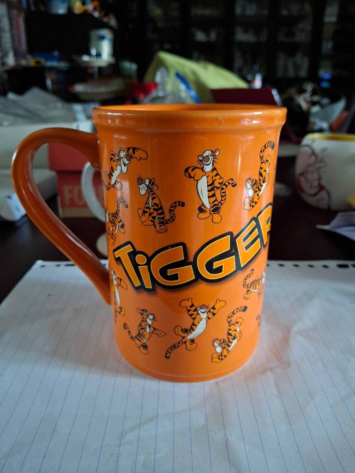 Disney Teigetje Mok - Oranje Winnie de Poeh Servies, Ophalen of Verzenden