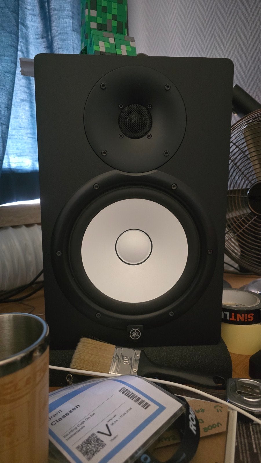 Yamaha HS8 Studiomonitors, Ophalen, Studiomonitor, Yamaha, Zo goed als nieuw