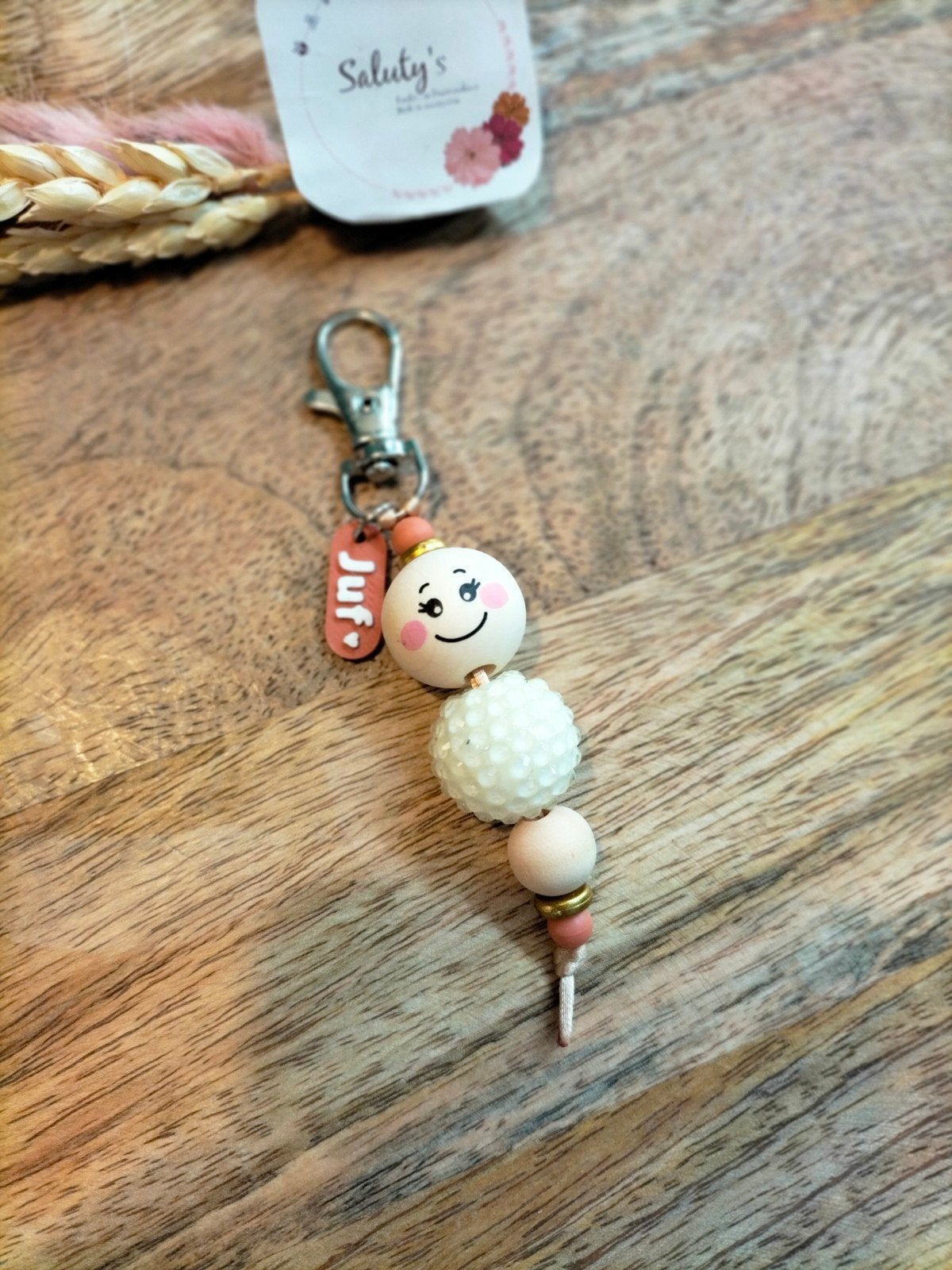 Nieuw  • Bedankje • Gelukspoppetje Juf, Verzamelen, Salutys kinder- en kraamcadeaus, Nieuw, Ophalen of Verzenden, Info@salutys.nl