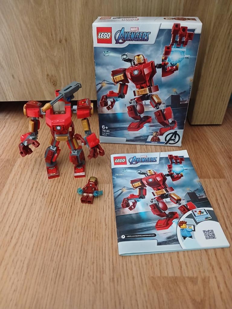 Lego Iron Man Mech 76140, Marvel, Lego, Ophalen of Verzenden, Zo goed als nieuw