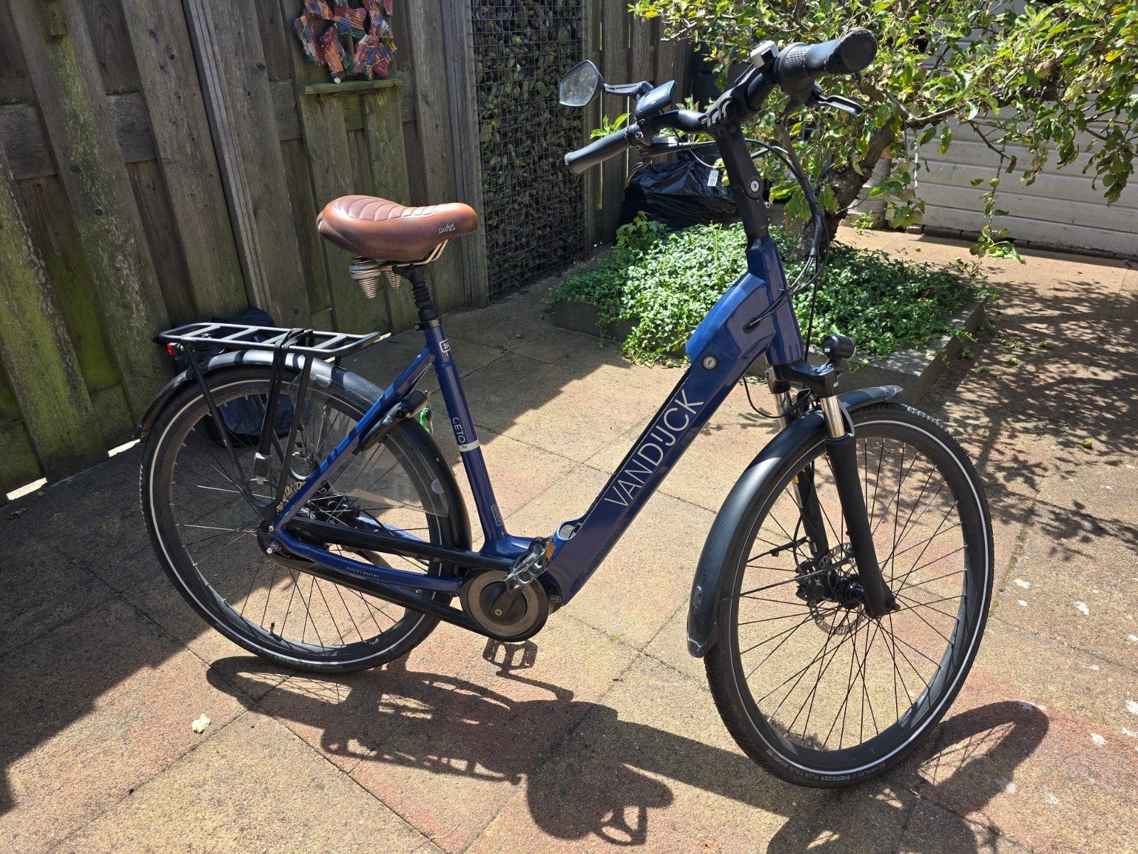 Elektrische fiets Van Dijck Ceto 56 e- bike, jong gebruikt,, Zo goed als nieuw, 50 km per accu of meer, 55 tot 59 cm, Ophalen