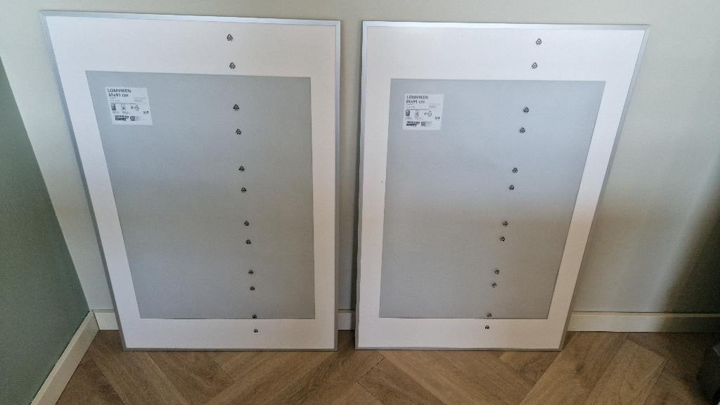 Ikea Lomviken 61x91 - beschermfolie nog aanwezig - 2 stuks, Ophalen, Metaal of Aluminium, Zo goed als nieuw, 75 cm of meer