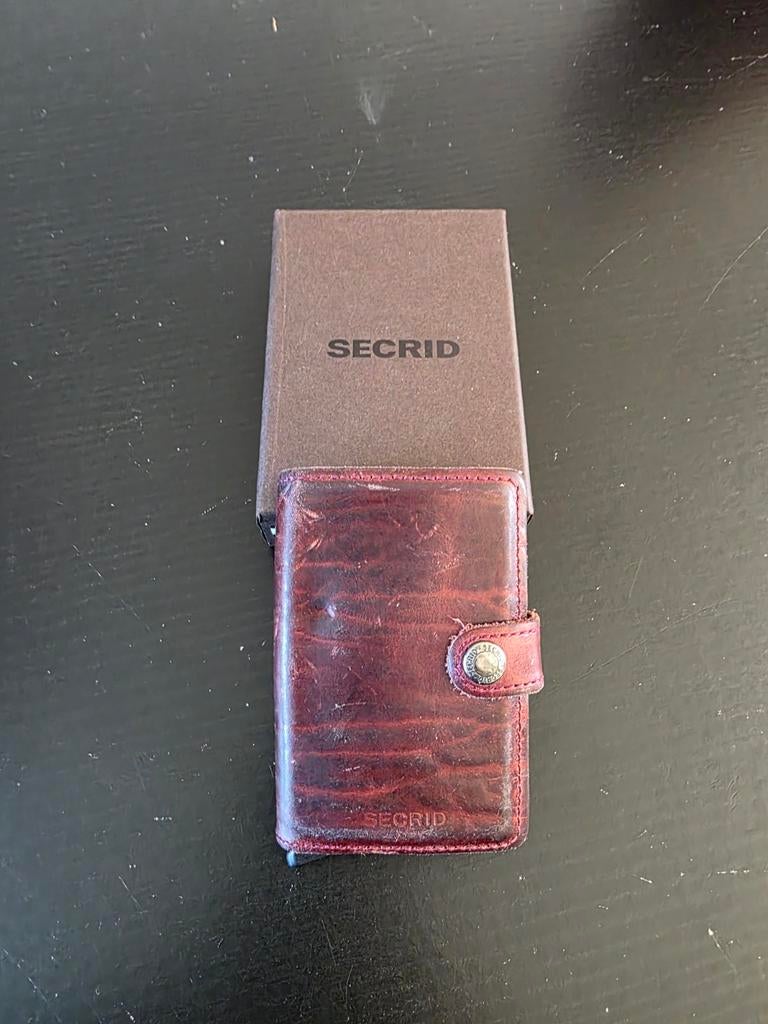 Secrid Cardprotector Wallet - Compact en Veilig, Overige merken, Gebruikt, Leer, Ophalen of Verzenden