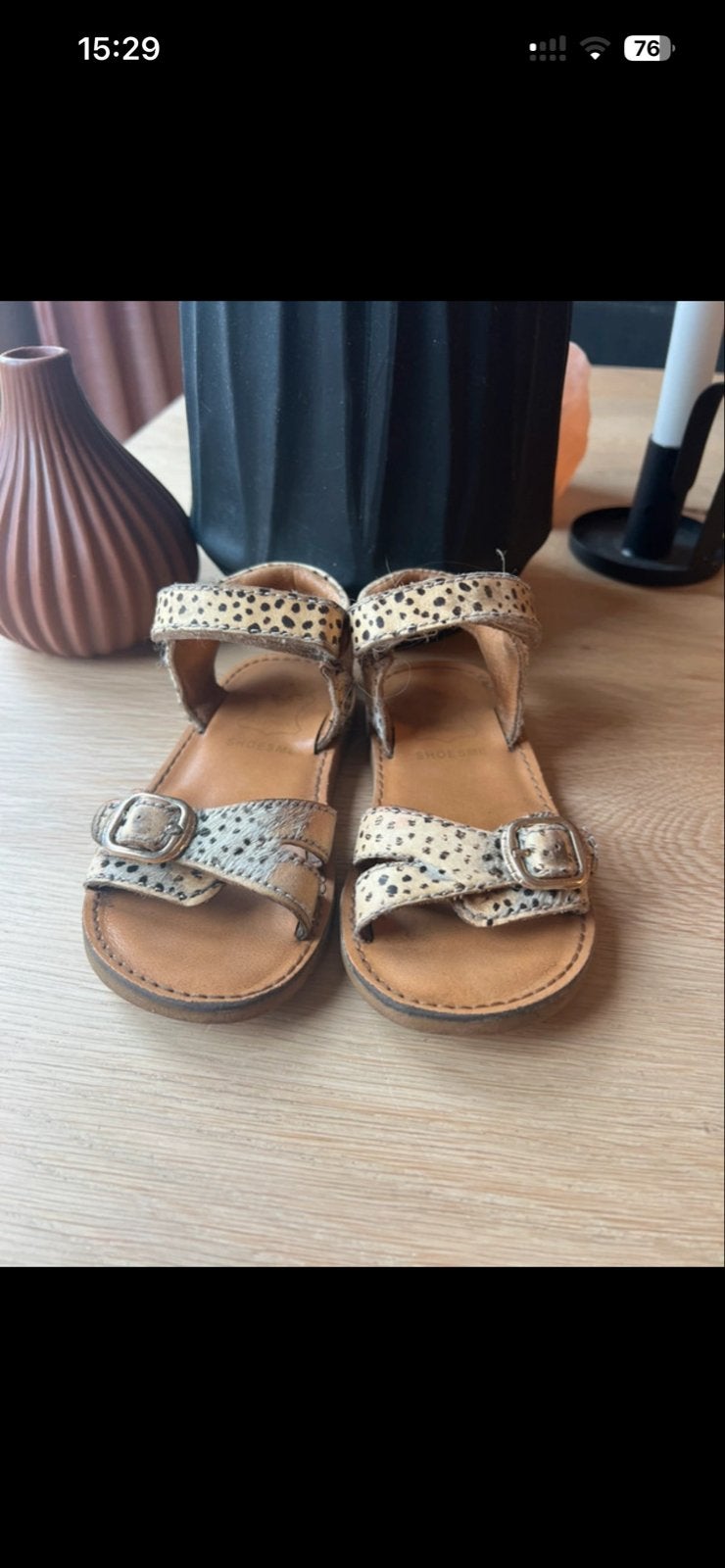Shoesme sandalen maat 24 - dots, Kinderen en Baby's, Kinderkleding | Schoenen en Sokken, Ophalen of Verzenden, Gebruikt, Meisje