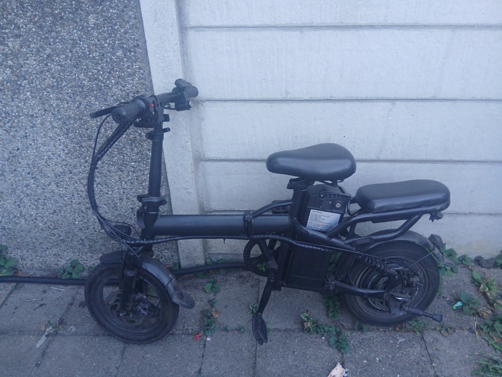 Opvouwbare elektrische fiets met 13Ah accu, Fietsen en Brommers, Elektrische fietsen, Overige merken, Gebruikt, Ophalen of Verzenden