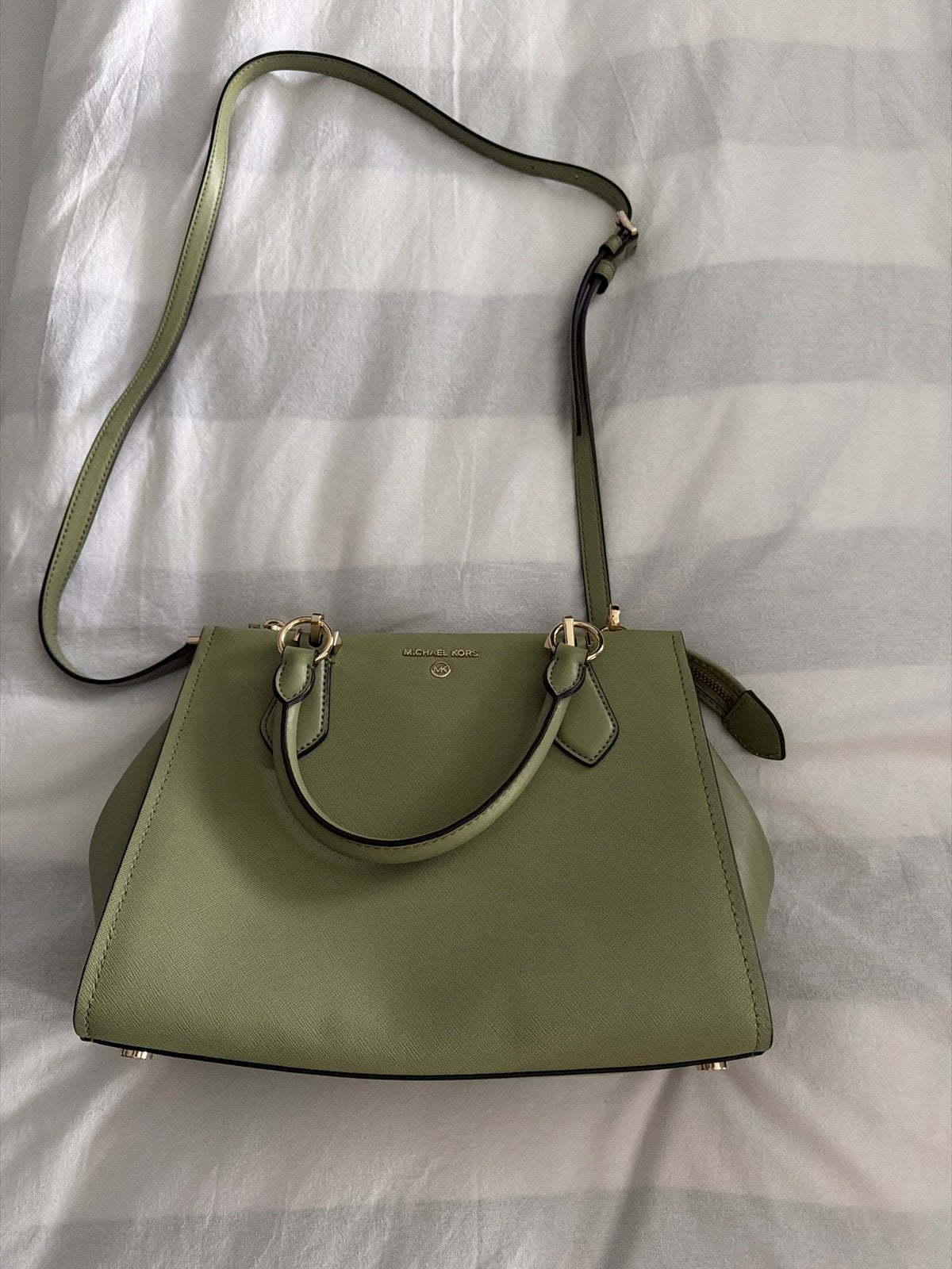 Michael Kors Handtas - Zo goed als nieuw, Verzenden, Zo goed als nieuw, Groen, Handtas
