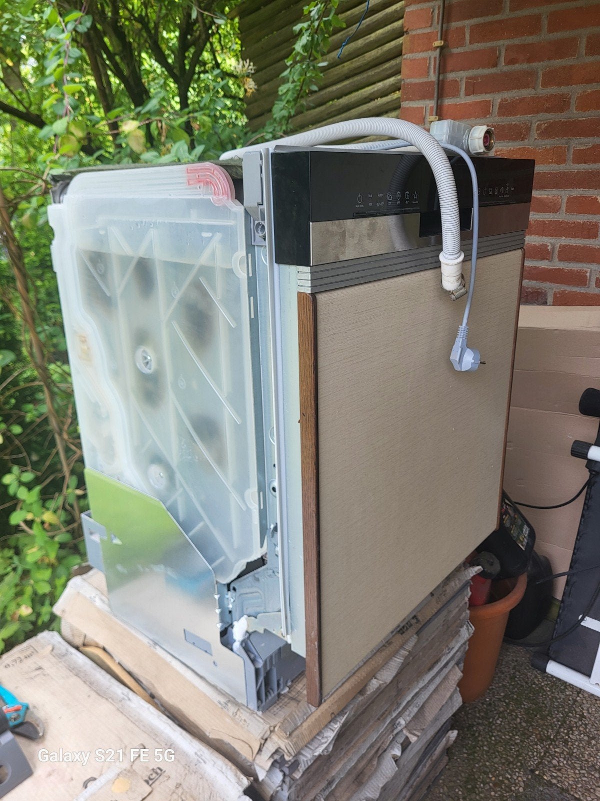 Siemens SN53HS60AE Inbouw Vaatwasser - gebruikt., Ophalen, Gebruikt, Inbouw, Minder dan 85 cm