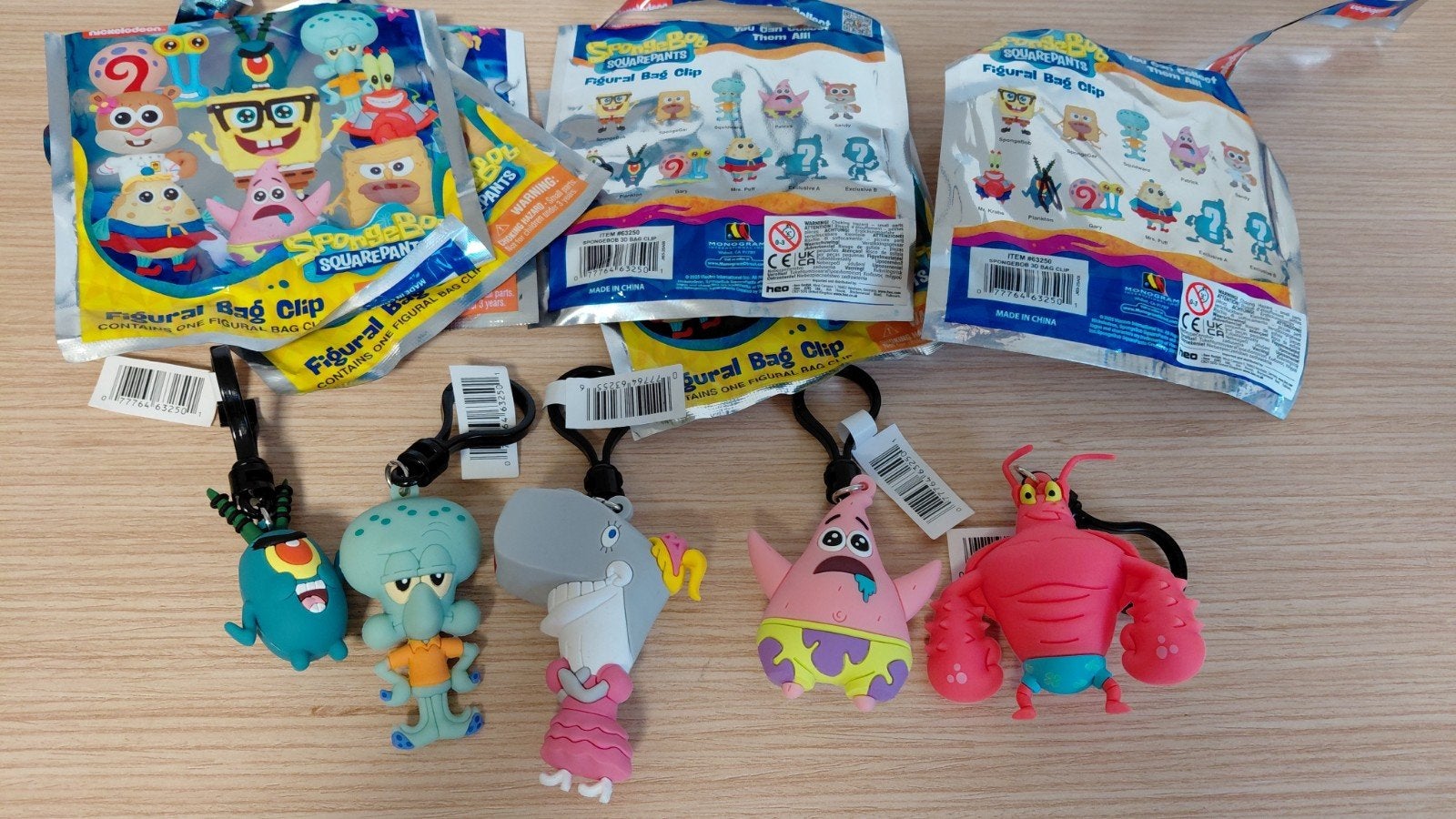 Spongebob sleutelhangers, Ophalen of Verzenden, Zo goed als nieuw