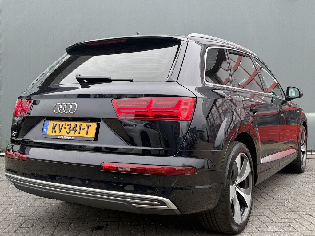 Audi Q7 BWJ 2016 3.0 TDI 374 PK e-tron quattro Premium AUTOM, Auto's, Gebruikt, Euro 6, Blauw, 2420 kg