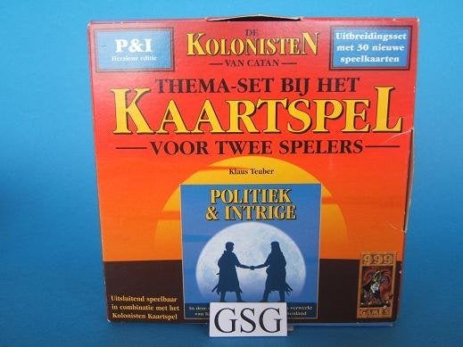 De kolonisten van Catan politiek  nr. 999-KOL04A-00, Ophalen, Nieuw