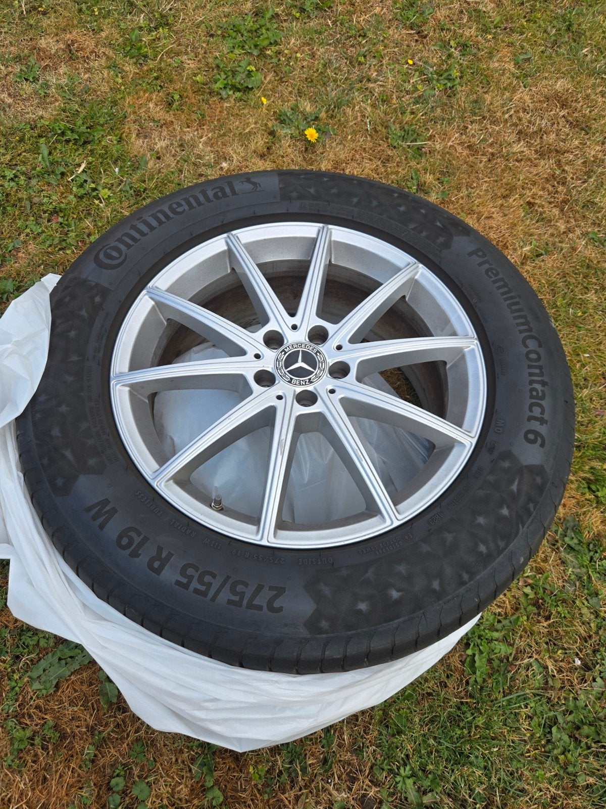 originele mercedes GLE 19 inch velgen met banden, Ophalen, 19 inch, Zomerbanden, Banden en Velgen