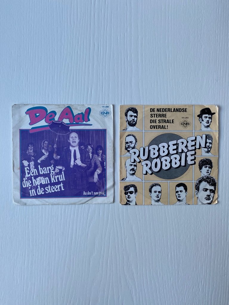 Singles vinyl: De Aal en Rubberen Robbie, Cd's en Dvd's, Vinyl Singles, Ophalen of Verzenden, Zo goed als nieuw