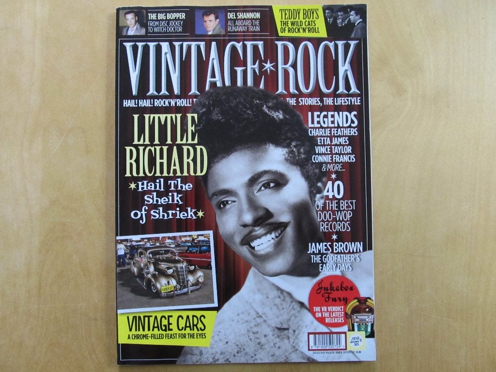 Vintage Rock #8 Little Richard Etta James Brown Del Shannon, Ophalen of Verzenden, 1980 tot heden, Buitenland, Tijdschrift