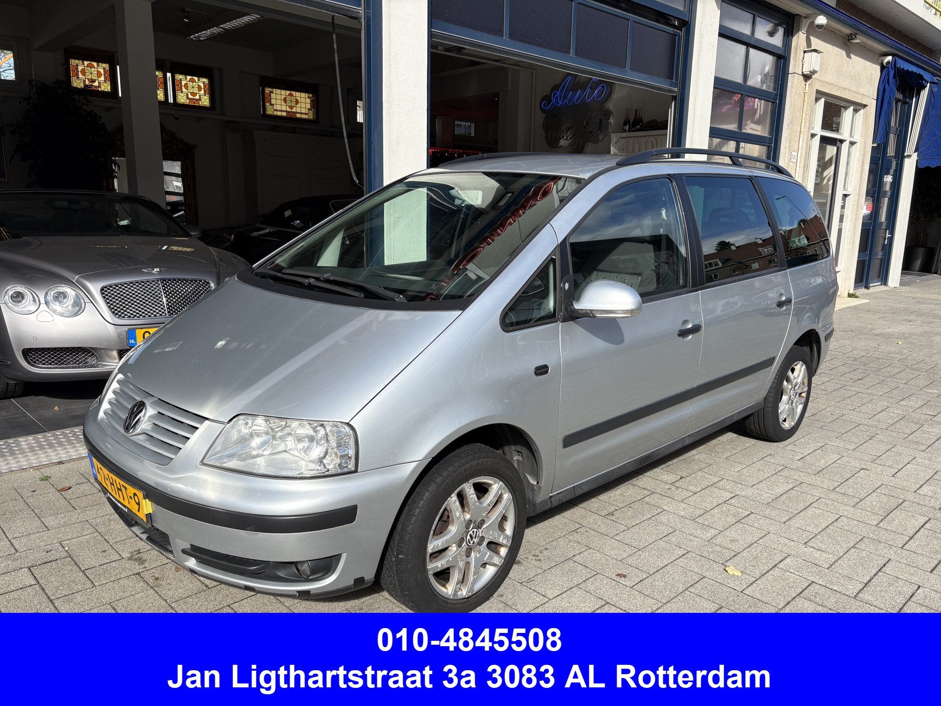 Volkswagen Sharan 2.0 Trendline 7-PERSOONS/AIRCO/CRUISE, Auto's, Voorwielaandrijving, 1553 kg, Bedrijf, Handgeschakeld
