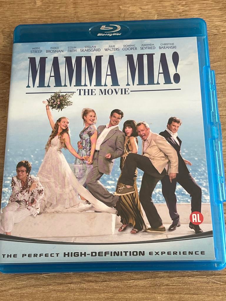 Mamma Mia! The Movie - Blu-ray, Ophalen of Verzenden, Zo goed als nieuw, Muziek en Concerten
