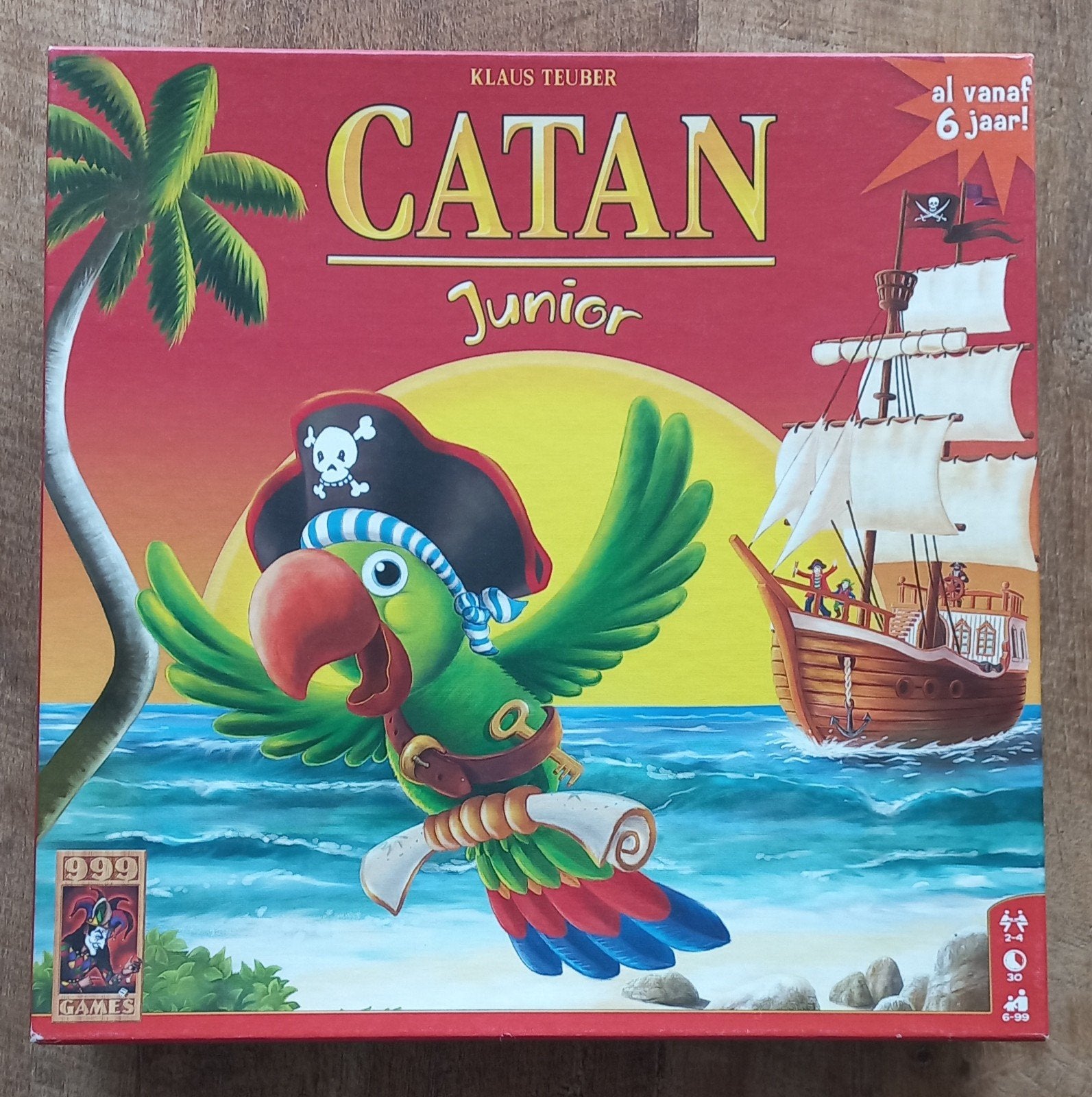 Kolonisten van Catan Junior, Drie of vier spelers, Ophalen of Verzenden, Gebruikt, 999 Games
