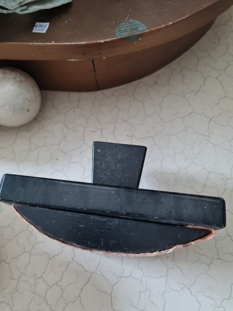 Antieke marmeren inktvloeier, blotter, Ophalen of Verzenden